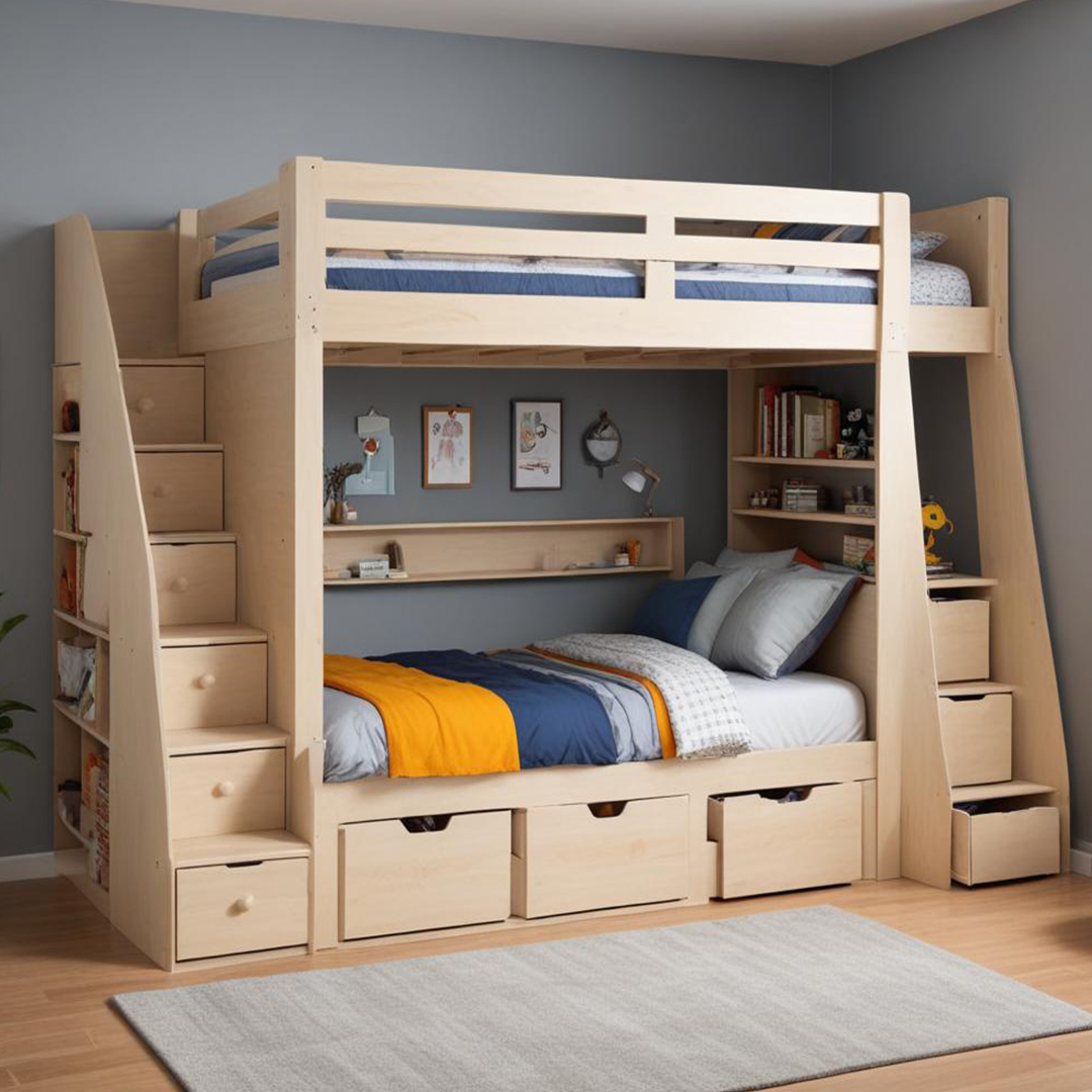 Camas para niños: Ideas divertidas y funcionales